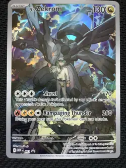 Pokemon - N's Zekrom - 031 ME: Mega Evolution Promo - Promo - NM - Image 1