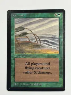 Hurricane - Beta Edition 1993 - MTG card [NM/LP] - Image 1