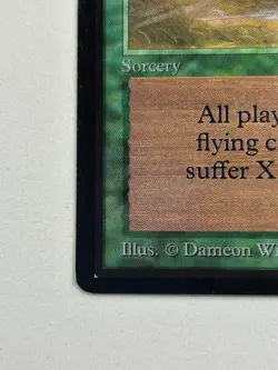 Hurricane - Beta Edition 1993 - MTG card [NM/LP] - Image 5