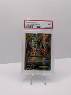 2016 POKEMON XY EVOLUTIONS #101 FULL ART/M CHARIZARD EX PSA 9 - Image 1