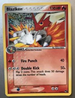 Pokemon TCG Blaziken 1/17 Pop Series 1 Set - Image 1