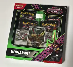 Pokemon TCG Scarlet & Violet Shrouded Fable Kingambit Illustration Collection - Image 1