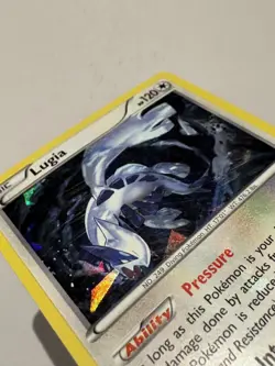 Pokemon TCG Lugia Fates Collide 78/124 Exclusive Cracked Ice Holo LP - Image 3