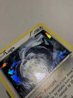 Pokemon TCG Lugia Fates Collide 78/124 Exclusive Cracked Ice Holo LP - Image 5