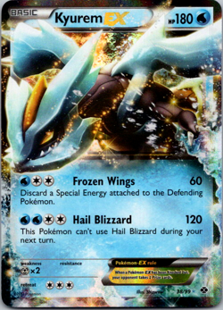 Kyurem EX (#38/99) - Holofoil BW - Next Destinies Pokemon - Image 1