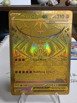 2026 Pokemon Mega Zygarde EX GOLD English - 124/088 - Perfect Order - Image 1