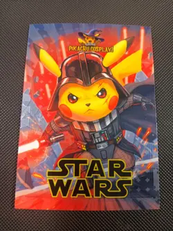 Darth Vader (Pikachu) #10 - Window Holo - Electric Pikachu Cosplay - Pokemon - Image 1