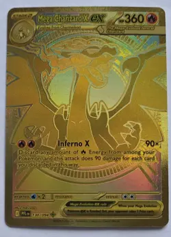 Pokemon TCG English Mega Charizard Phantasmal Flames 130/94 MUR - READ! - Image 1