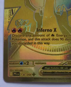 Pokemon TCG English Mega Charizard Phantasmal Flames 130/94 MUR - READ! - Image 4