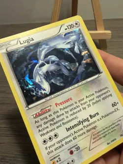 Pokemon TCG Lugia Fates Collide 78/124 Cracked Ice Holo Rare - Image 2