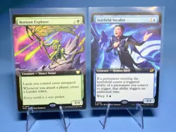 MTG Horizon Explorer EOC/Starfield Vocalist EOE Extended Art Lot - Image 1