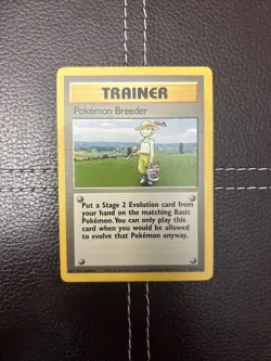 Pokemon TCG - Pokemon Breeder - 76/102 - Unlimited Base Set - LP Rare (1999) - Image 1