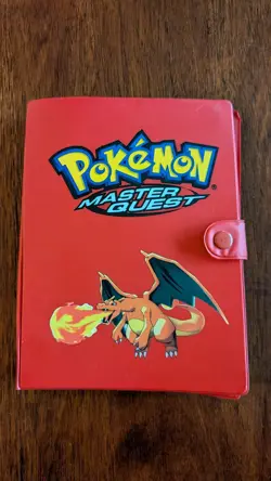 VTG Pokemon Charizard Red Binder With Snap Closure 2002 Empty RS12 - Image 1