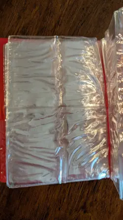 VTG Pokemon Charizard Red Binder With Snap Closure 2002 Empty RS12 - Image 4