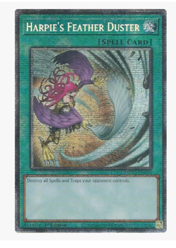 Harpie's Feather Duster - MP25-EN016 - Starlight Rare YuGiOh - Image 1