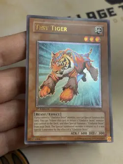Test Tiger GLAS-EN082 Ultimate Rare 1st Edition YuGiOh! NM EURO - Image 3