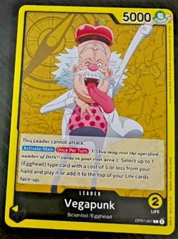 One Piece TCG OP07-097 [Leader] (Vegapunk) 500 Years in the Future (OP07) - Image 1