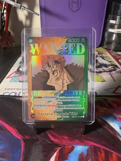 Eustass"Captain"Kid (Wanted Poster) OP01-051 Pillars of Strength Foil alt art - Image 1