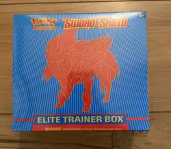 Sword and Shield Base Set ETB Elite Trainer Box Zamazenta Pokemon TCG Sealed - Image 2