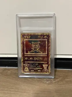🔥 Ancient Mew 1 🌀 2 SWIRLS Holo HP | 2000 Pokemon Movie Promo 1999-2000 WOTC - Image 2