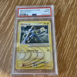 Arceus AR6 Holo 2009 Pokemon Platinum PSA 8 - Image 1
