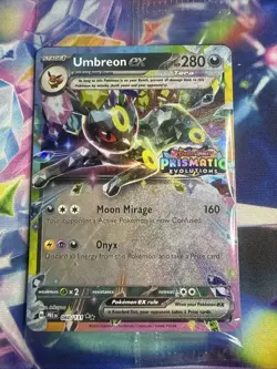 Umbreon ex 060/131 SEALED STAMPED PROMO Prismatic Evolutions Pokemon TCG - Image 1