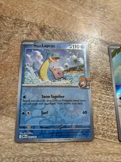 Pokemon Misty's Lapras 194/182 Destined Rivals Full Art And O50/182 - Image 3
