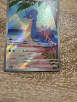 Pokemon Misty's Lapras 194/182 Destined Rivals Full Art And O50/182 - Image 4