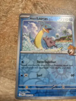 Pokemon Misty's Lapras 194/182 Destined Rivals Full Art And O50/182 - Image 5
