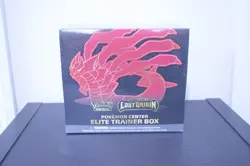 Pokemon TCG Sword & Shield Lost Origin Pokemon Center Elite Trainer Box 820650851353 - Image 1