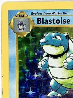 Blastoise MP 2/102 Shadowless Base Set Pokemon Holo - Image 3