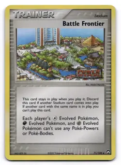 Battle Frontier LP STAMPED Power Keepers 71/108 Pokemon TCG Reverse Holo - Image 1