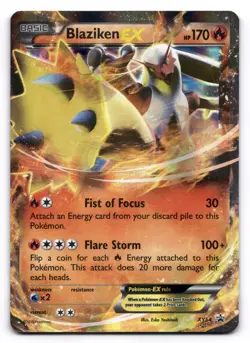 Blaziken ex MP XY54 XY Promo 54 Pokemon TCG Holo - Image 1