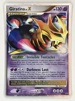 Giratina LV.X MP DP38 Diamond and Pearl Pokemon TCG Holo - Image 1
