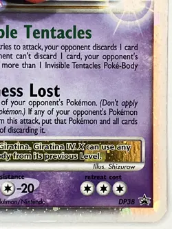 Giratina LV.X MP DP38 Diamond and Pearl Pokemon TCG Holo - Image 4