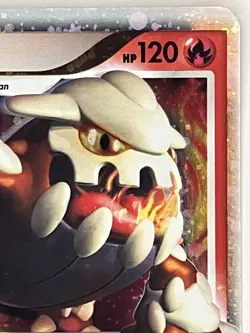 Heatran LV X LP DP31 Diamond and Pearl Pokemon TCG Holo - Image 3