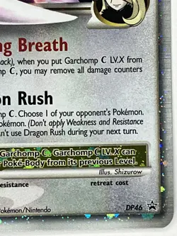 Garchomp C LV.X LP DP46 Diamond and Pearl Pokemon TCG Holo - Image 4