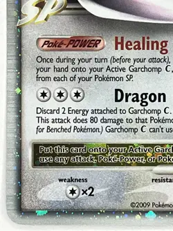 Garchomp C LV.X LP DP46 Diamond and Pearl Pokemon TCG Holo - Image 5