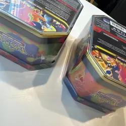 Mega Charizard X and Y Tins Sealed 2026 Set of 2 Pokemon TCG Phantasmal Flames - Image 3