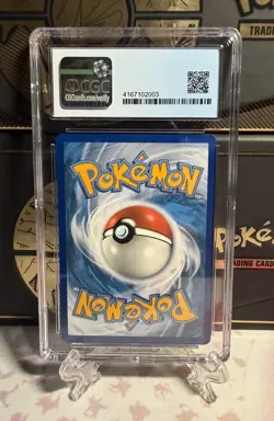 Pokemon Sword & Shield CGC 10 Pristine Zamazenta V 212/202 Secret Rare Gold - Image 2