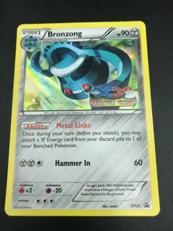 Bronzong XY21 Prerelease Promo Phantom Forces HOLO Rare NM Pokemon 2014 - Image 1