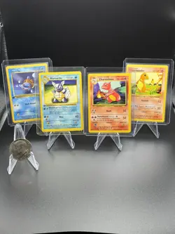 Pokemon TCG 1999 Base Set Wartortle 1st Edition Charmeleon Charmander Shadowless - Image 1