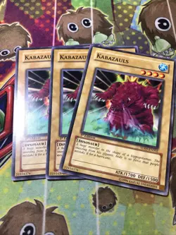 3 x Kabazauls - SD09-EN002 - Common - 1st Edition Near Mint, English - Image 1