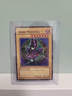 Yugioh TCG Dark Magician SYE-001 1st Edition RARE Near MINT - Image 1