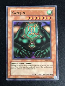 YuGiOh Kazejin MRD-026 Super Rare - LP/NM - Image 1