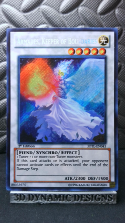 | Yugioh Armades, Keeper of Boundaries JOTL-EN045 1st Secret Judgment Of NM 🔥 | - Image 1