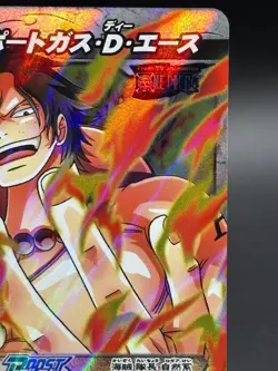 Portgas D. Ace 01/03 SR Foil Miracle Battle One Piece Bandai Tcg Ccg Japan - Image 3