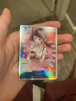Nami SR OP11-054 A Fist of Divine Speed One Piece English NM - Image 1