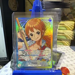 Nami (041) (Alternate Art) OP11-041 A Fist of Divine Speed Foil - Image 1