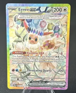 Pokemon TCG Eevee EX Prismatic Evolutions 167/131 Special Illustration Card Nm - Image 1